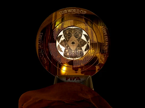 FIFA Club World Cup 2025 Trophy award N base -Animated-printable 3D Model