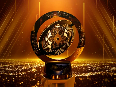 FIFA Club World Cup 2025 Trophy award N base -Animated-printable 3D Model