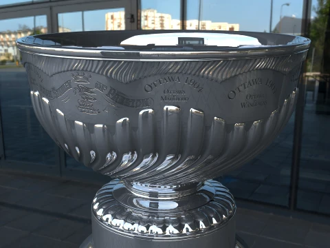 Stanley Cup NHL Trophy Award 3D Model