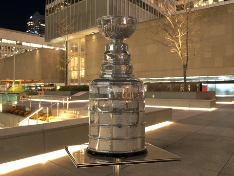 Stanley Cup NHL Trophy Award 3D Model