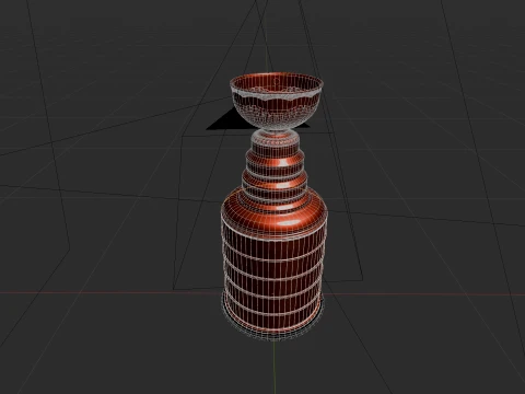 Stanley Cup NHL Trophy Award 3D Model