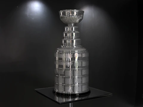 Stanley Cup NHL Trophy Award 3D Model