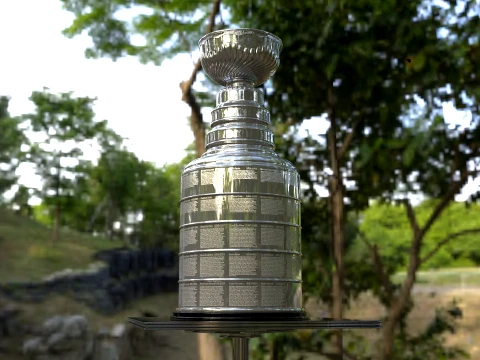 Stanley Cup NHL Trophy Award 3D Model
