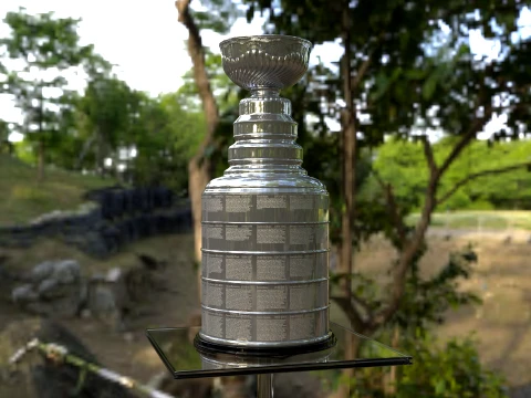 Stanley Cup NHL Trophy Award 3D Model