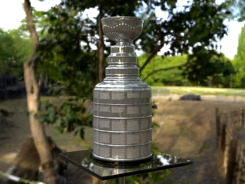 Stanley Cup NHL Trophy Award 3D Model