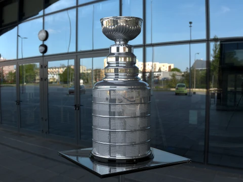 Stanley Cup NHL Trophy Award 3D Model