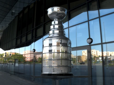 Stanley Cup NHL Trophy Award 3D Model