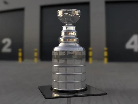 Stanley Cup NHL Trophy Award 3D Model