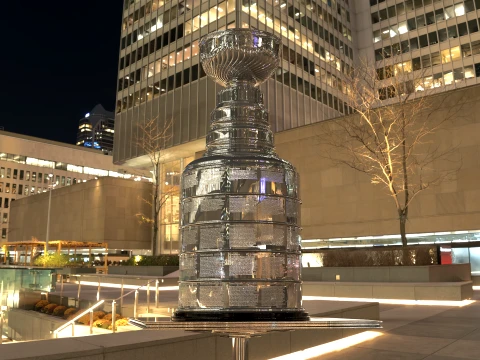 Stanley Cup NHL Trophy Award 3D Model