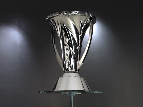AFC Champions League Elite Trophy -Last Edition -Cinematic-print 3D Model