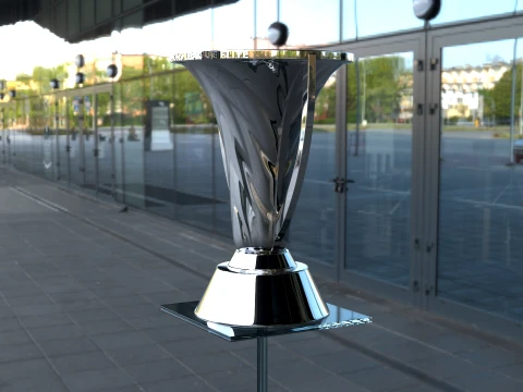 AFC Champions League Elite Trophy -Last Edition -Cinematic-print 3D Model