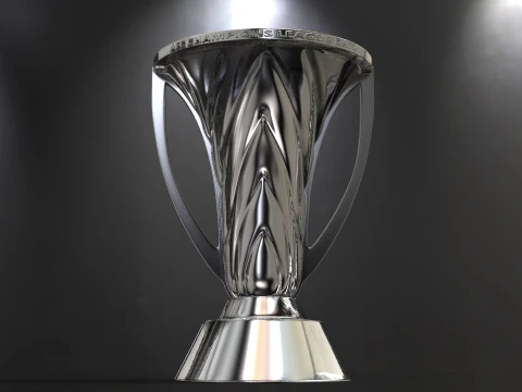AFC Champions League Elite Trophy -Last Edition -Cinematic-print 3D Model