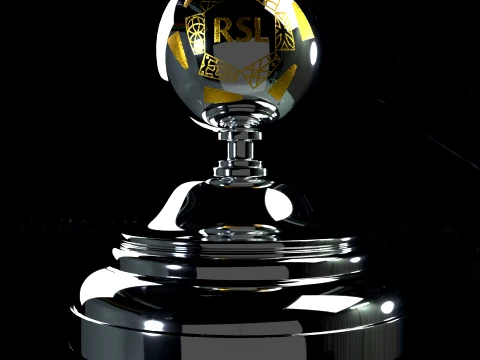 Saudi Roshn League newest Trophy award - Cinematic - 3D print 3D Model