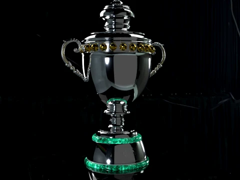 Saudi Roshn League newest Trophy award - Cinematic - 3D print 3D Model