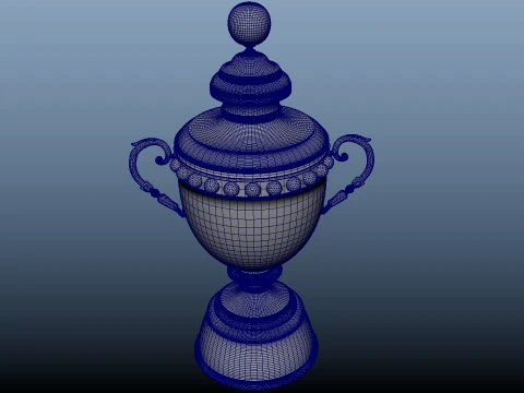 Saudi Roshn League newest Trophy award - Cinematic - 3D print 3D Model