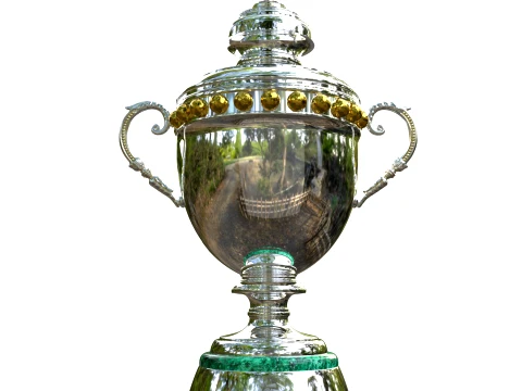 Saudi Roshn League newest Trophy award - Cinematic - 3D print 3D Model