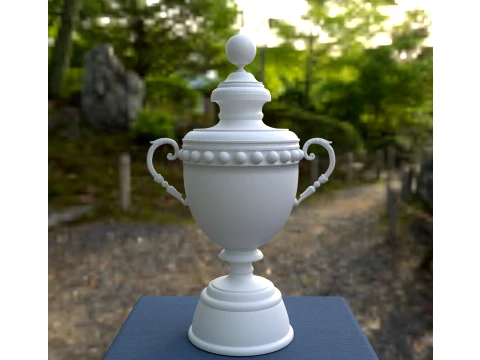 Saudi Roshn League newest Trophy award - Cinematic - 3D print 3D Model