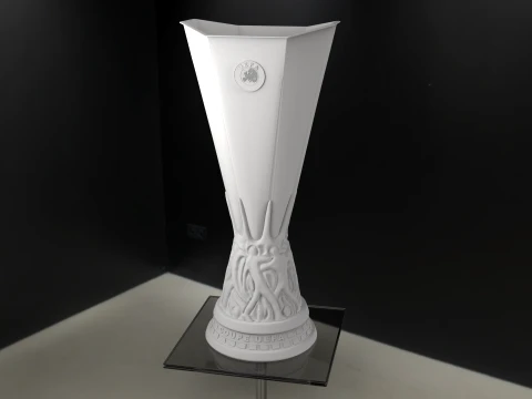 UEFA Europa league trophy award - Cinematic - 3D print 3D Model