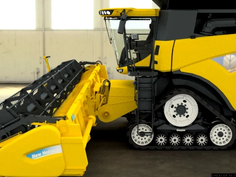 New Holland CR1090 Autodesk Inventor Professional 2018 CAD 3D Model