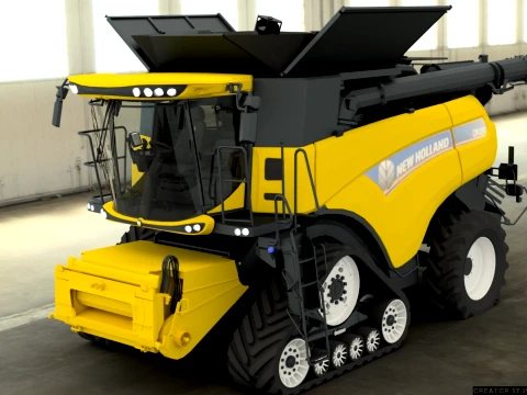 New Holland CR1090 Autodesk Inventor Professional 2018 CAD 3D Model
