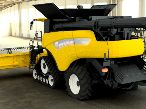 New Holland CR1090 Autodesk Inventor Professional 2018 CAD 3D Model