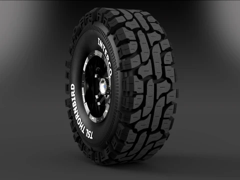 Wheel TSL THORNBIRD Offroad tires Fits 16 rims 3D Model