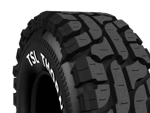 Wheel TSL THORNBIRD Offroad tires Fits 16 rims 3D Model