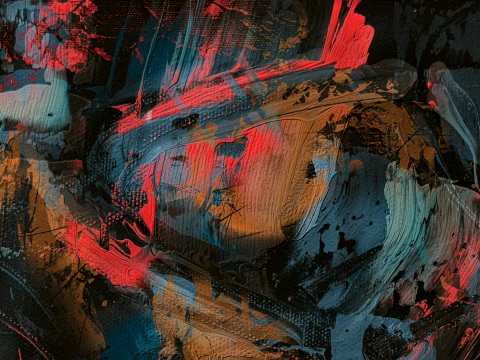 Bunte Malerei Hintergrund 8k Textur CG Texturen