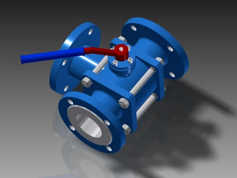 Professional Industrial Valve Collection featuring 23 detailed 3D Model