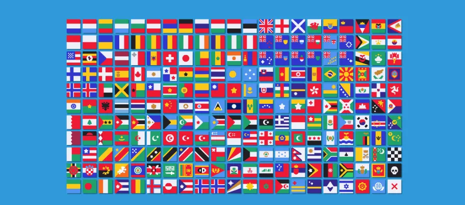 Real Flags SVG Pack for Game Developers 3D Model .c4d .max .obj .3ds .fbx .stl .blend 