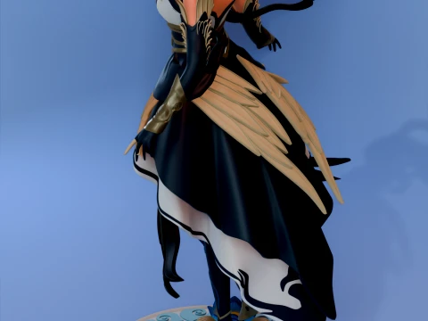 グィネヴィア・レディ・クレーン MLBB 3Dプリントモデル