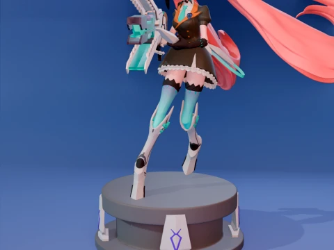 Layla Miss Hikari MLBB 3D Print Model