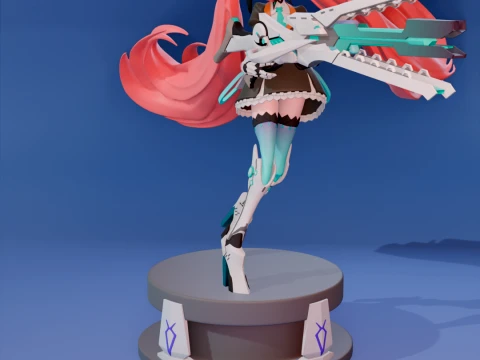 Layla Miss Hikari MLBB 3D Print Model