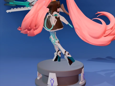 Layla Miss Hikari MLBB 3D Print Model