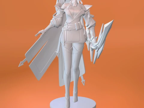 Miya Atomic Pop MLBB 3D Print Model