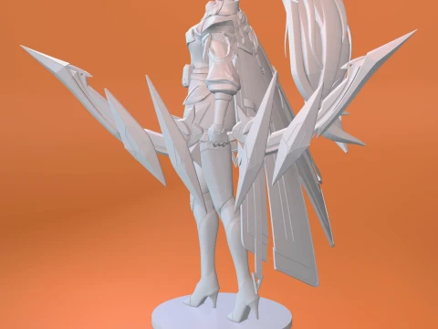 Miya Atomic Pop MLBB 3D Print Model