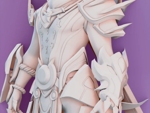 修羅ハヤブサ MLBB 3Dプリントモデル