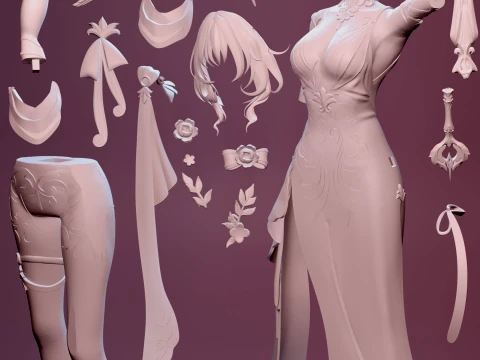 アグレア本海スターレール 3Dプリントモデル