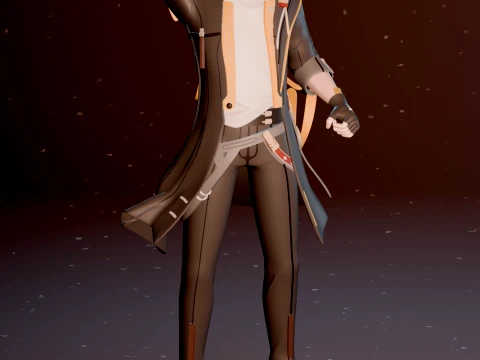 Caelus Honkai Star Rail 3D Print Model