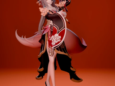 Fugue Honkai Star Rail 3D Print Model