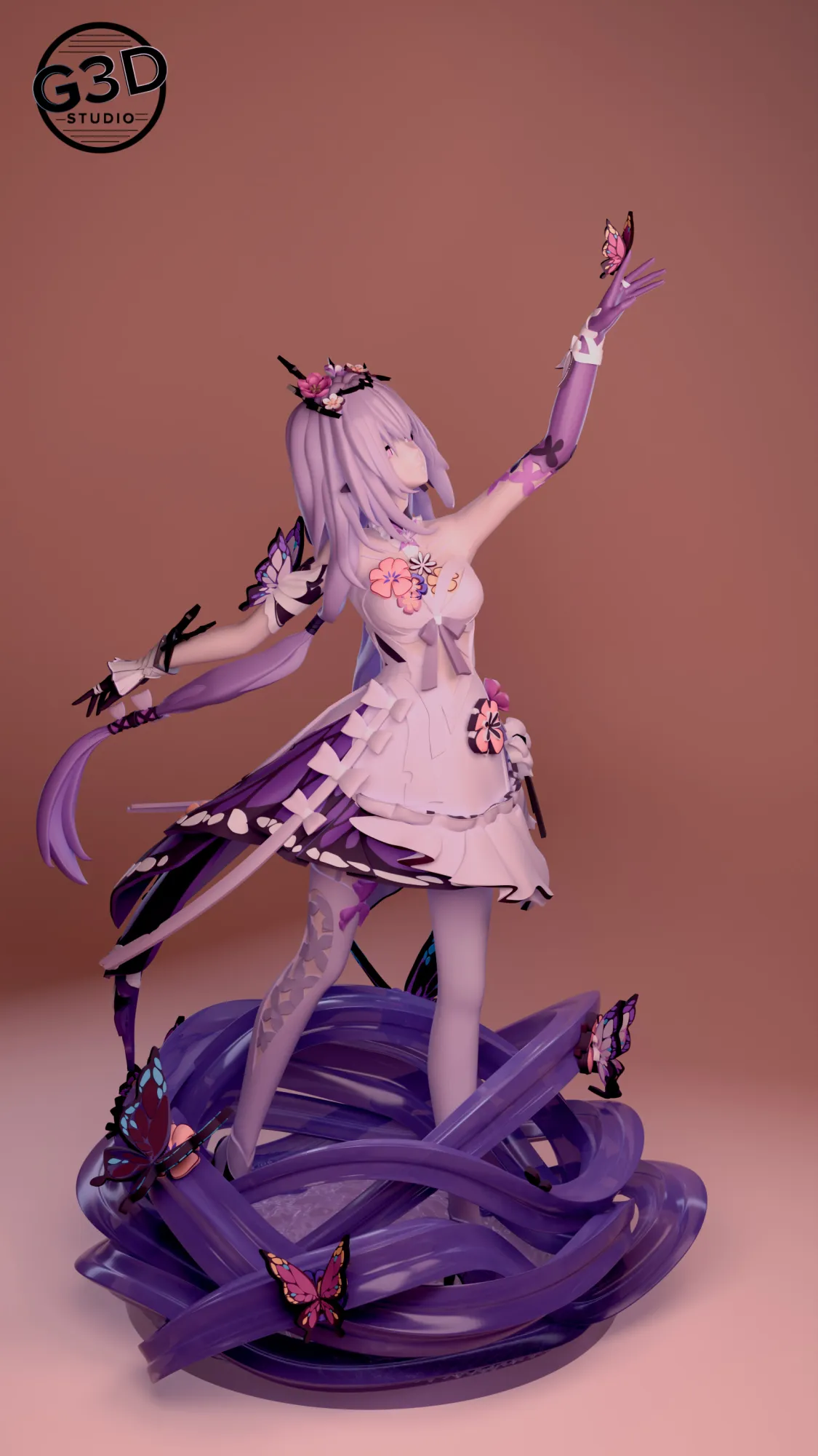 Trilho Estrela Castorice Honkai Modelo de Impressão 3D .c4d .max .obj .3ds .fbx .stl .blend 