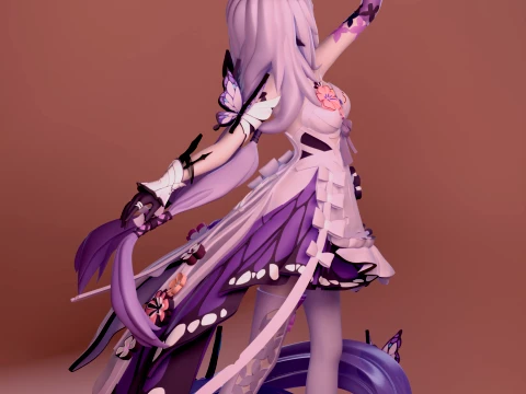 Trilho Estrela Castorice Honkai Modelo de Impressão 3D