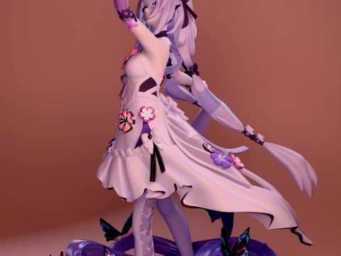 Trilho Estrela Castorice Honkai Modelo de Impressão 3D