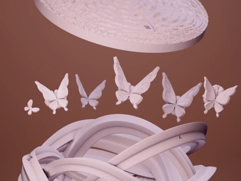 Trilho Estrela Castorice Honkai Modelo de Impressão 3D
