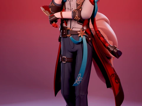 Jiaoqiu Honkai Star Rail 3D Print Model