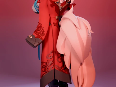 Jiaoqiu Honkai Star Rail 3D Print Model
