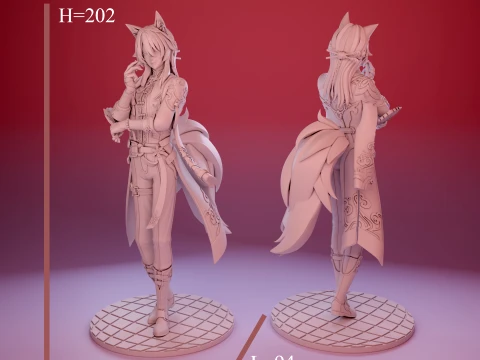 Jiaoqiu Honkai Star Rail 3D Print Model
