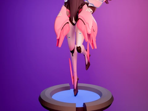 Angela Cyber Cherubin MLBB 3D Print Model