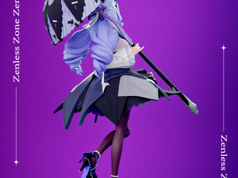 Vivian Zenless Zone Zero 3D Print Model