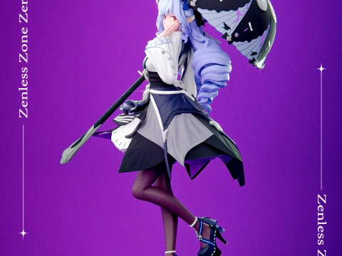 Vivian Zenless Zone Zero 3D Print Model